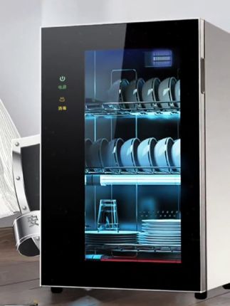 RELEASEPAD消毒柜,单门小型家用台式不锈钢高温烘干免沥水消毒碗柜,#碗柜#消毒柜 #好物推荐🔥 #厨房好物 #碗筷整理