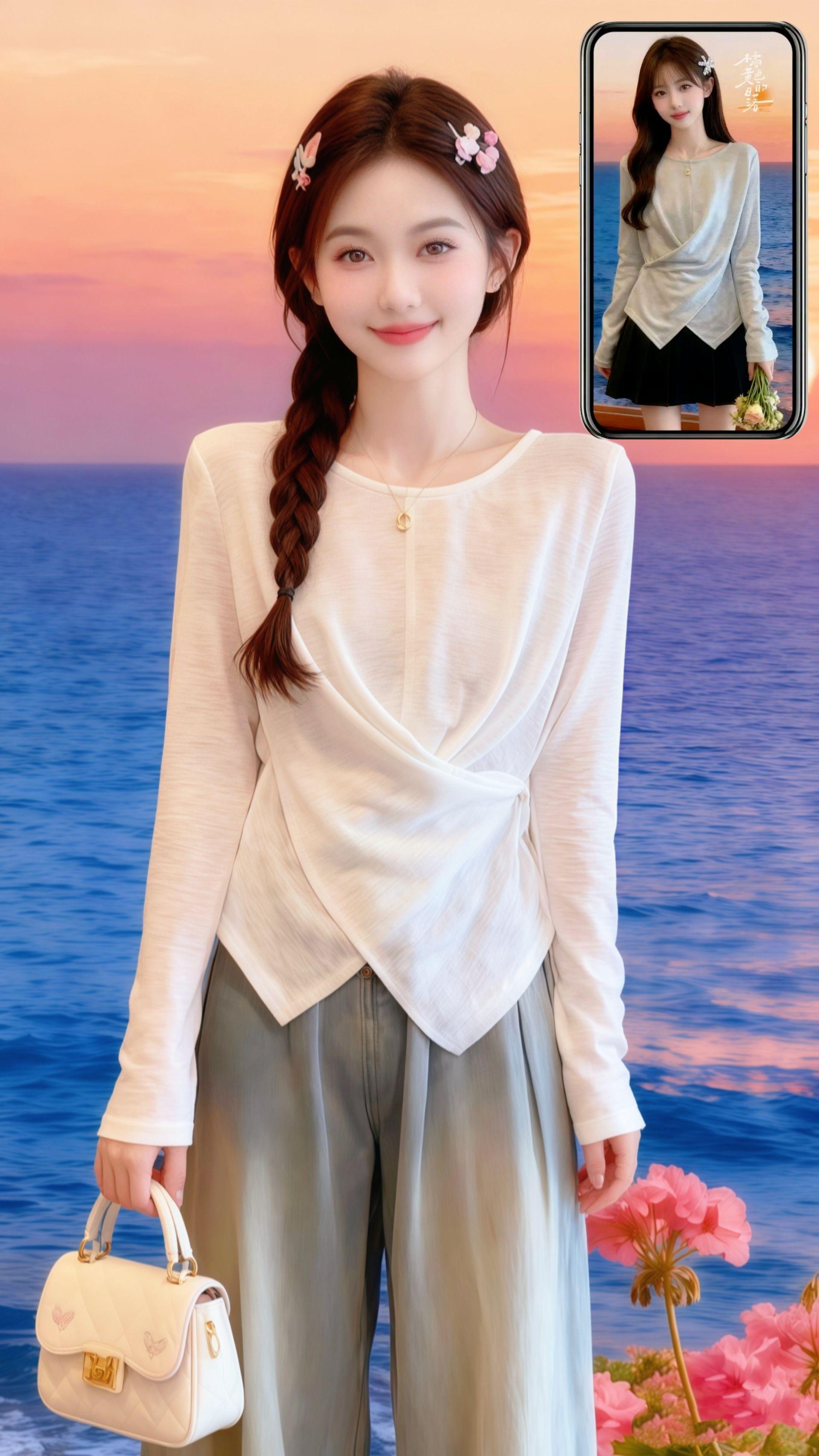 #春秋穿搭 #小清新穿搭 #甜美风 #小个子秋冬穿搭 #早秋不费力显贵穿搭