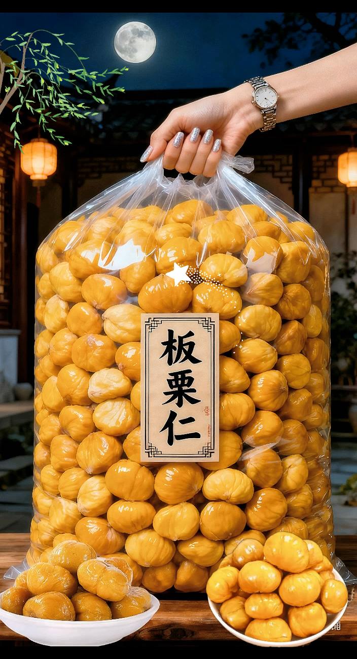 半价抢!沂蒙即食板栗仁,一口沦陷的软糯香甜 手慢无!正宗沂蒙即食板栗仁半价开抢,10袋不够直接囤20袋! 精选沂蒙优质板栗,人工剥壳去衣,开袋就能吃。每一颗都饱满圆润,咬下去满是绵密软糯,甜香直窜舌尖,不噎不腻超解馋。 不管是上班摸鱼、追剧零食,还是出游补给,揣两袋超方便。趁半价赶紧冲,把这份天然甜香囤满你的零食柜!#优质农产品 #快来一起尝个鲜 #美味可口 #板栗仁开袋即食 #板栗仁