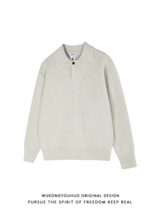 秋天的第一件Polo领毛衣必须安排上!经典的Polo领设计,纯色简约的风格,让你在秋天既保暖又能轻松穿出时尚感!#针织衫 #毛衣 #老钱风穿搭 #简约穿搭 #ootd穿搭