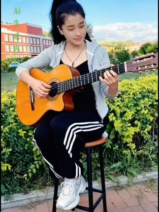 视频由Ai生成内容#吉他弹唱