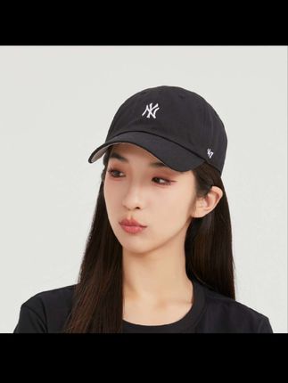 美国MLB棒球帽遮阳帽鸭舌帽软顶NY刺绣 美版47brand出品#出门必备 #韩系穿搭 #帽子控看过来 #棒球帽 #出游穿搭