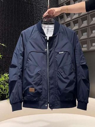 #男款春秋棒球服#2025新款美式工装#飞行夹克外套#时尚百搭高级感男装