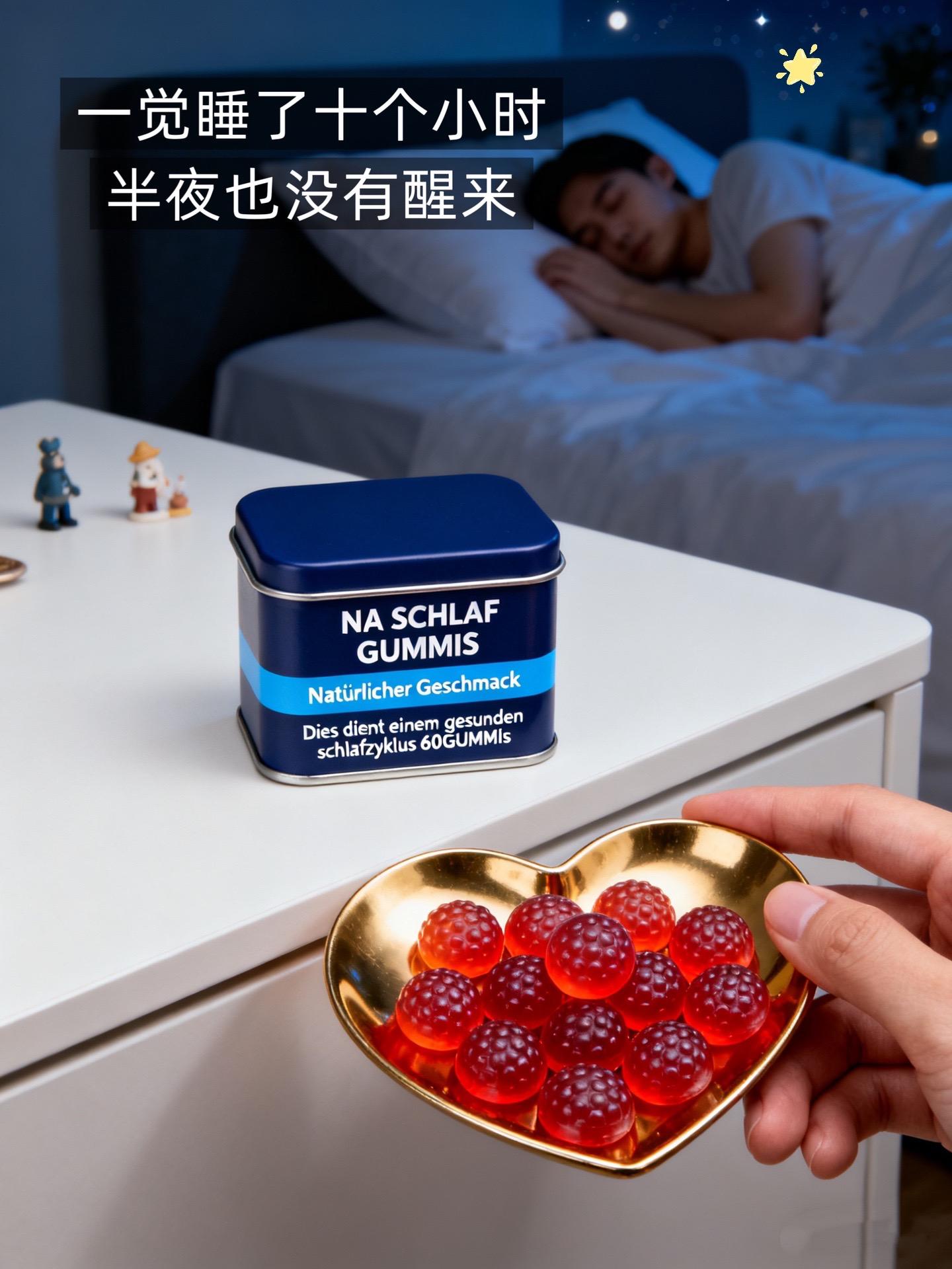 晚安,祝你有个好梦!#熬夜必备 #早睡早起好习惯 #睡眠软糖推荐 #睡眠软糖