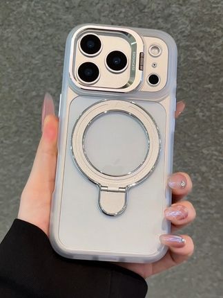 #iphone17promax 到手后的第一件事,就是换上#简物说 这款双支架高透磁吸#手机壳 !#3c好物推荐 #创意手机壳