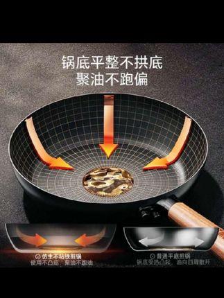 康巴赫无涂层仿生早餐铁煎锅烙饼煎蛋牛排真正不粘平底锅 #康巴赫0涂层不粘锅 #不粘锅推荐 #平底锅 #铁煎锅 #烙饼煎蛋