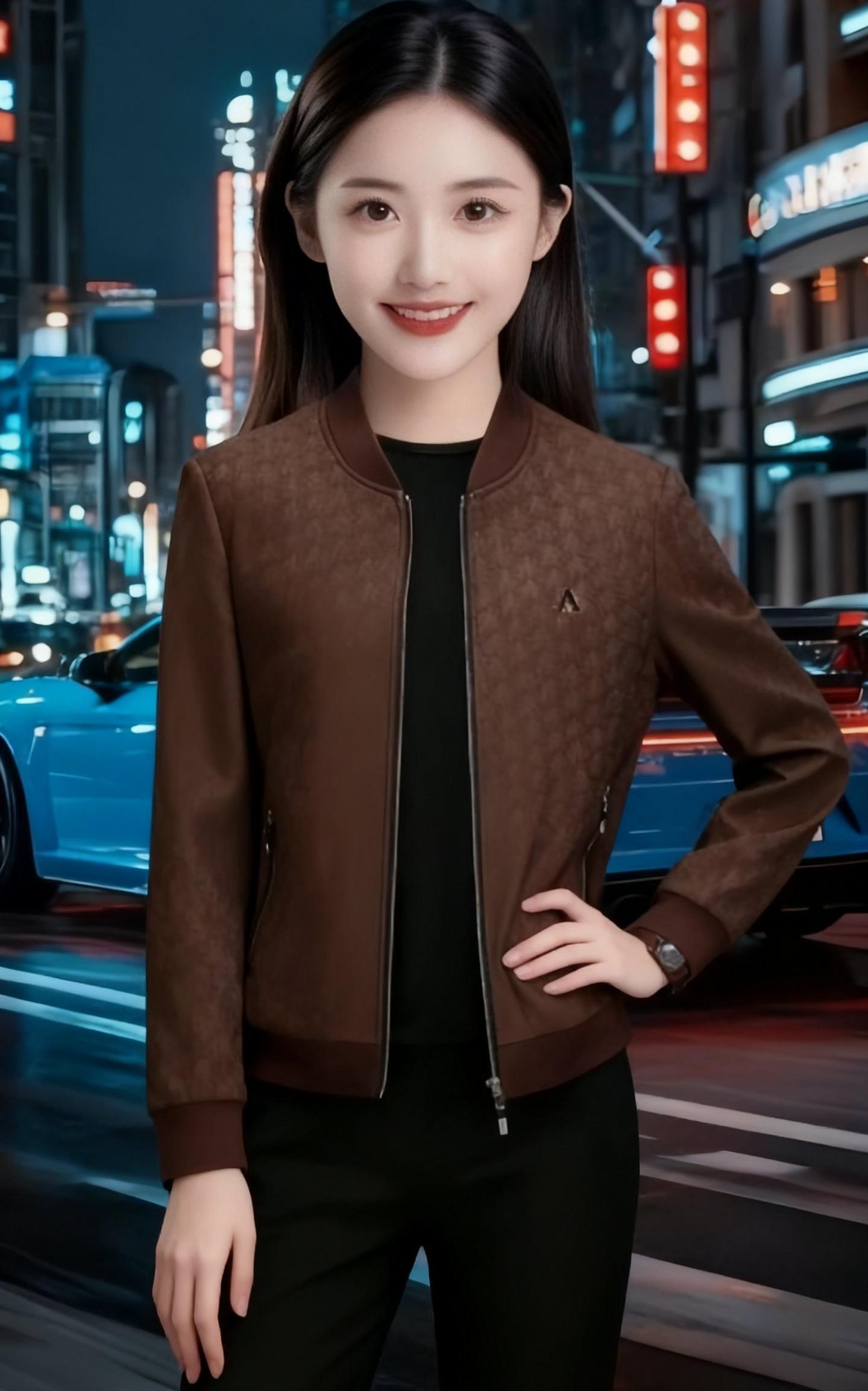 皮尔卡丹立领夹克外套#夹克外套 #休闲百搭 #外套穿搭 #男士外套 #男装外套 @抖加🔥上热门🔥dou+🔥热点宝