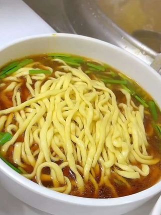 #手擀面鲜面条#锅盖面苏北面