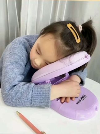 #儿童午睡枕#小学生教室趴趴枕桌上枕#可折叠午休枕抱枕#便携式趴枕#学生好物