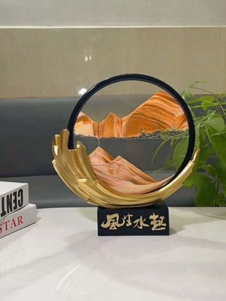 #流沙画摆件推荐 贝汉美风生水起流沙画摆件个性家居客厅酒柜装饰品解压乔迁礼物#家居软装搭配 #摆件装饰品 #搬新家礼物 #实拍