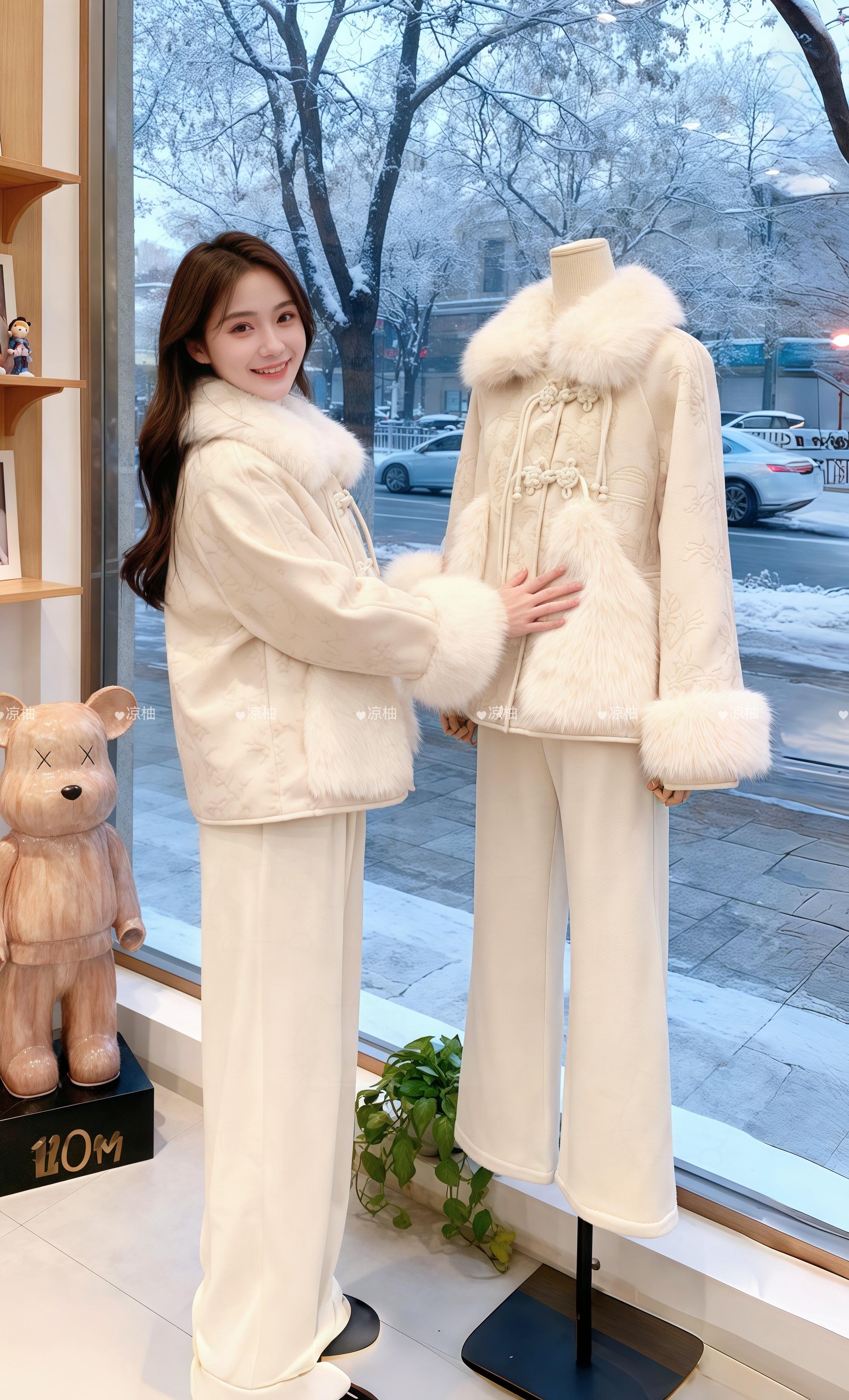 雪落无声,画室的玻璃窗上凝着一层朦胧的水汽。苏晚握着画笔,指尖却有些发烫。   她画的是林屿,那个总在雪天出现在她窗前的男人。此刻他就站在画架旁,米色大衣上落了点雪,狐狸毛领衬得他轮廓温柔。“这幅比上一幅,多了些温度。”他声音低沉,像冬日暖茶。   苏晚心跳漏了一拍,转身时画笔差点滑落。林屿眼疾手快接住,指腹不经意擦过她的手背,酥麻感瞬间蔓延。   “你看窗外,”他忽然指向雪景,“像不像我们初遇那天?”   苏晚望去,雪覆的街道上,一辆车缓缓驶过,树桠上的雪簌簌落下。她忽然明白,自己画的从不是风景,而是藏在笔触里,不敢言说的心动。#韩系穿搭 #减龄穿搭 #穿搭 #小个子女生秋冬就这样穿 @DOU+上热门 @抖加🔥上热门🔥dou+🔥热点宝 @DOU+小助手 @图文带货帮扶中心