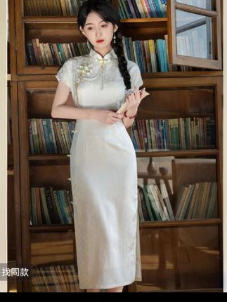 【编码下单】旗袍2025新款改良夏季连衣裙春秋气质高端年轻款新中式