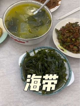 无泥无沙鲜嫩脆爽海带,凉拌做汤涮火锅都超级棒哦 #海带丝 #海带 #凉拌海带丝 #海带排骨汤 #冬瓜海带汤