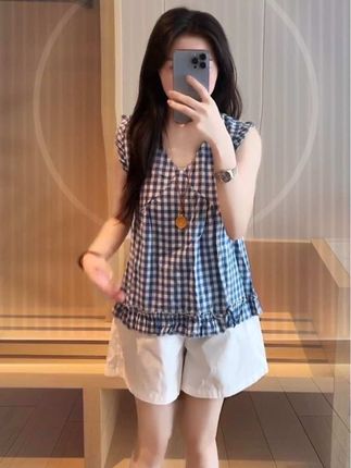 #韩系穿搭 #夏季穿搭 #温柔风穿搭 #小清新穿搭 #小个子显高显瘦穿搭