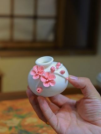 师傅做的VS徒弟做的#陶瓷#花瓶#摆件#手工艺