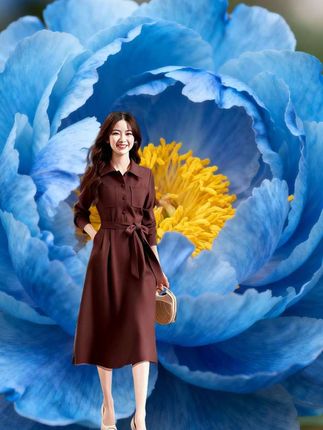 高级感春秋长袖气质连衣裙女2025新款法式小个子收腰显瘦衬衫裙子#早秋穿搭公式来了#如果上班都穿流光高智风 #早秋不费力显贵穿搭 #微胖女生怎么穿出早秋氛围感#高个子女生的早秋穿搭