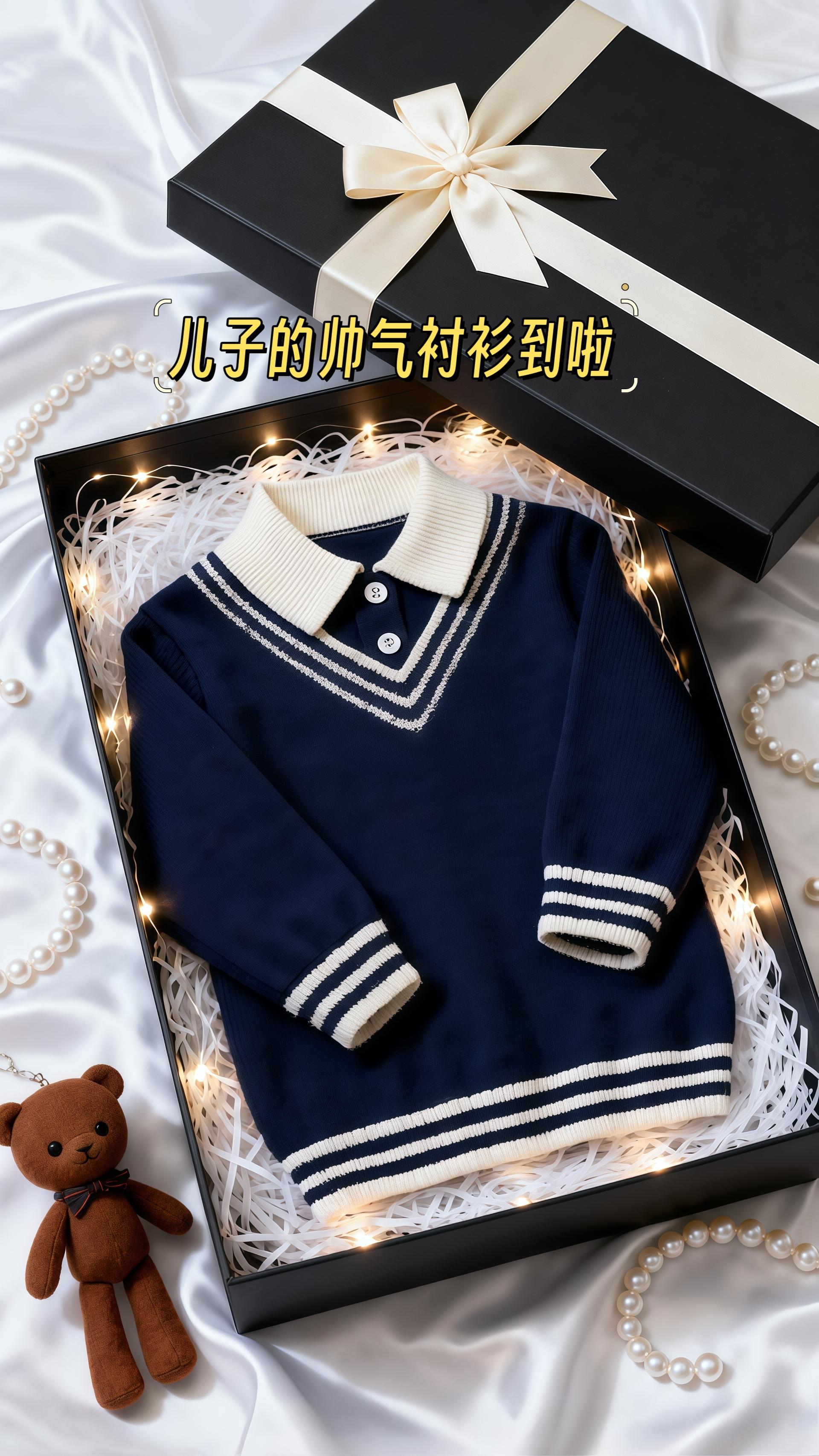 #萌宝穿搭 #韩版穿搭 #男童童装 #早秋穿搭公式来了 #我要上热门