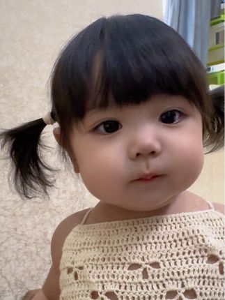 穿上妈妈新织的裙子,不知不觉我的猪猪女孩已经10个月了🥰#可爱到膨胀 #也太可爱了吧 #骗你生女儿 #超萌可爱宝贝 #骗你生女儿可盐可甜
