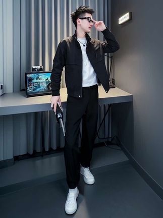 #男士夹克 #男士夹克外套 #翻领夹克 #男士春秋外套 #男士外套