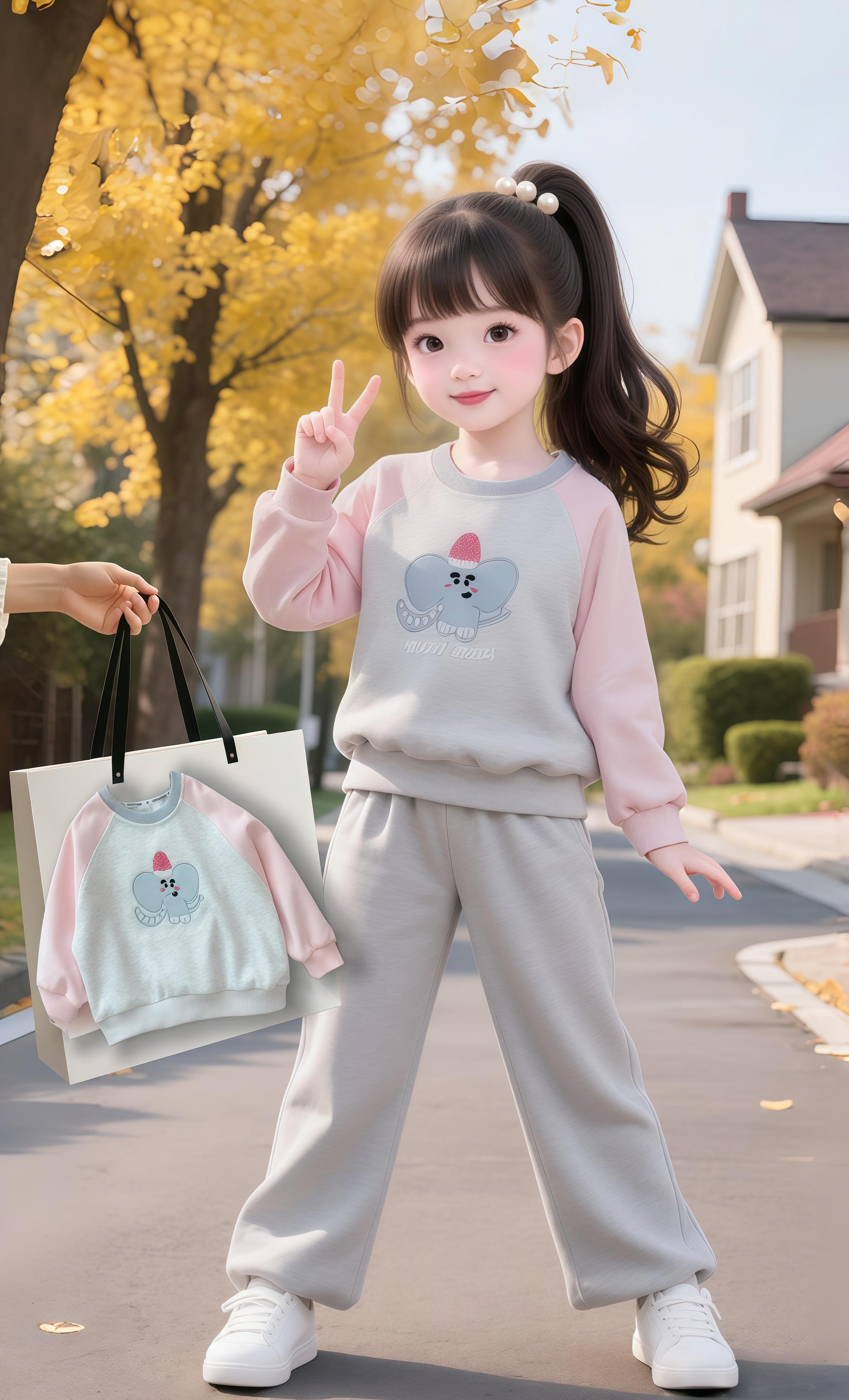 2025秋季新款女童卫衣。#甜美穿搭 #女童卫衣 #卫衣穿搭 #骗你生女儿 #儿童卫衣 @抖加🔥上热门🔥dou+🔥热点宝