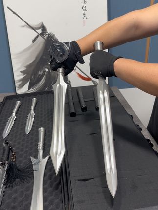 #户外装备 #户外工具 #破甲枪头 #冷兵器