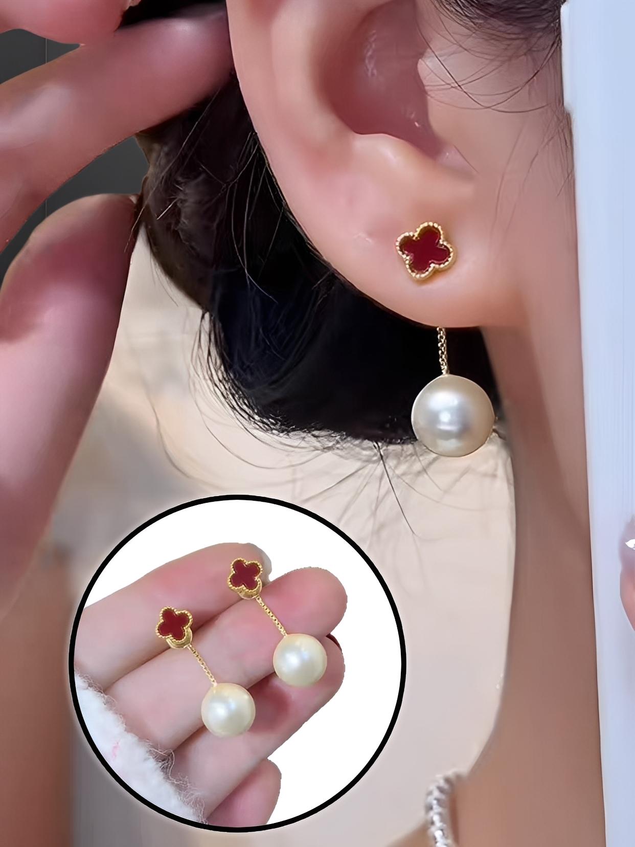 真的很好看#百搭#洋气#精美 #耳钉耳环 #简约大气