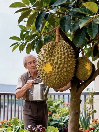 榴莲树苗#室内绿植 #树苗 #榴莲树苗