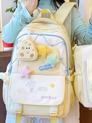 高颜值书包女生初中生小学生三到六年级大容量可爱轻便双肩包背包#百搭#双肩背包#学生书包#大容量包#轻便书包