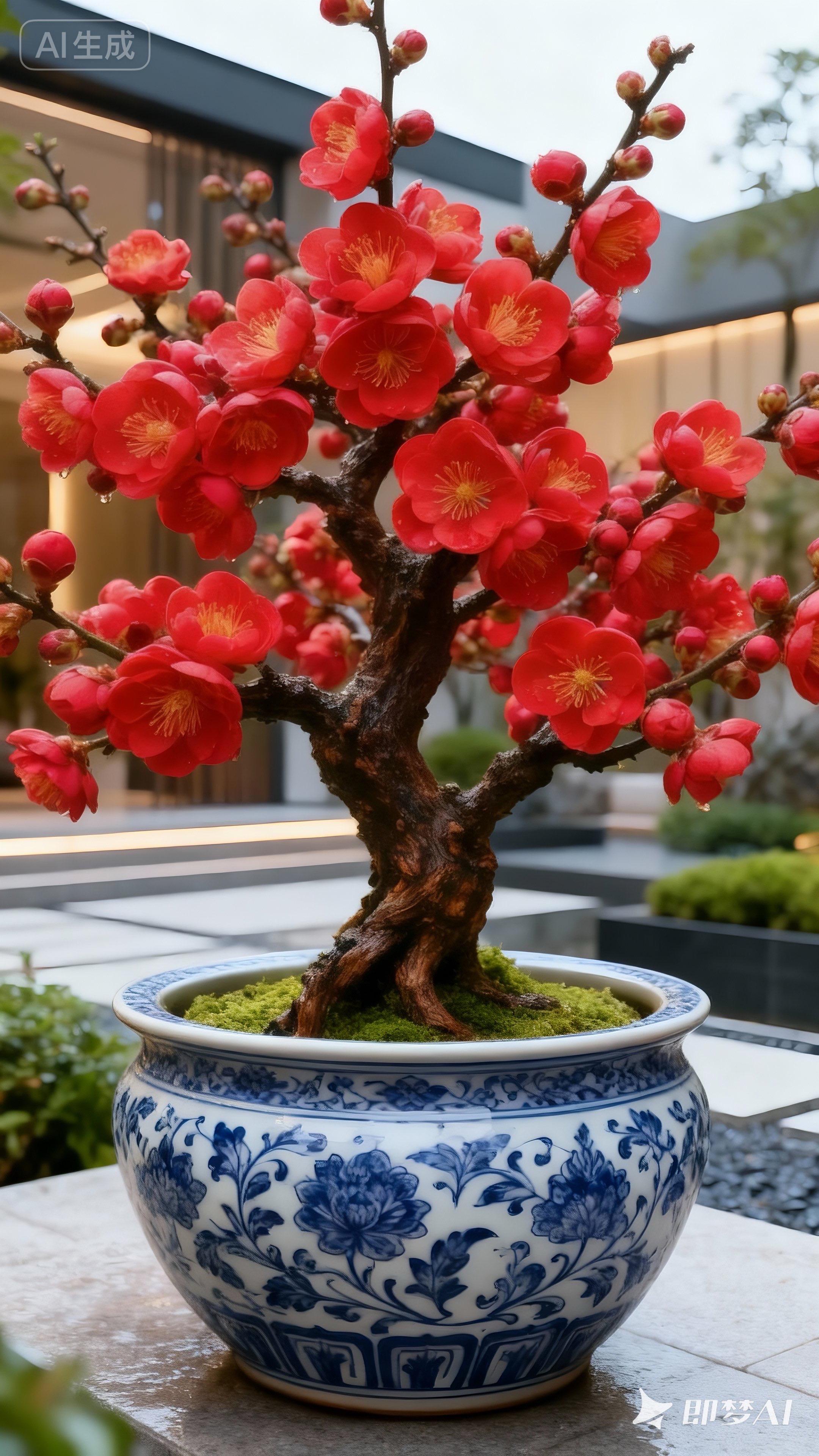 腊梅盆栽:凛冬中的香韵精灵 腊梅盆栽一身傲骨,在冬日里独树一帜。枝干虬曲苍劲,似时光镌刻的墨韵线条,叶落之后,光秃枝桠间金黄花苞次第冒出,如碎金点缀枝头。 选一只深口陶盆,以腐叶土混合园土栽种,它喜光,朝南窗台或阳台是绝佳去处。耐旱性佳,盆土干透再浇水,冬季无需过多打理,低温反而能让花开得更繁茂。 花开时,蜡质花瓣厚实温润,金黄雅致,凑近可闻清冽暗香,不稠不腻,似冬日清风。即便窗外寒风凛冽,它仍静静伫立,以一抹金黄与幽香,为空间带来温暖生机,是寒冬里最雅致的陪伴。 #腊梅盆景#冬日花卉#耐寒植物#香氛绿植#盆栽美学