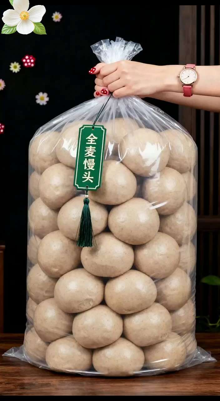 这款全麦馒头,麦香馥郁纯粹。一颗颗圆润饱满,咬下去扎实有嚼劲,全麦粗粮的独特质感在味蕾上尽情展现。无论是作为早餐搭配牛奶,还是当作主食佐餐,都能品尝到满满的谷物香气。性价比更是出众,好吃又实惠,全麦爱好者一定不能错过~ #全麦 #全麦馒头 #粗粮美食 #美味又实惠 #早餐首选