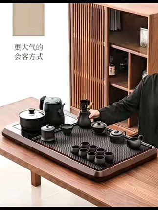 唐丰茶具茶台一整套2025新款茶盘套装一体式茶道烧水壶#茶台 #茶器茶具 #茶生活