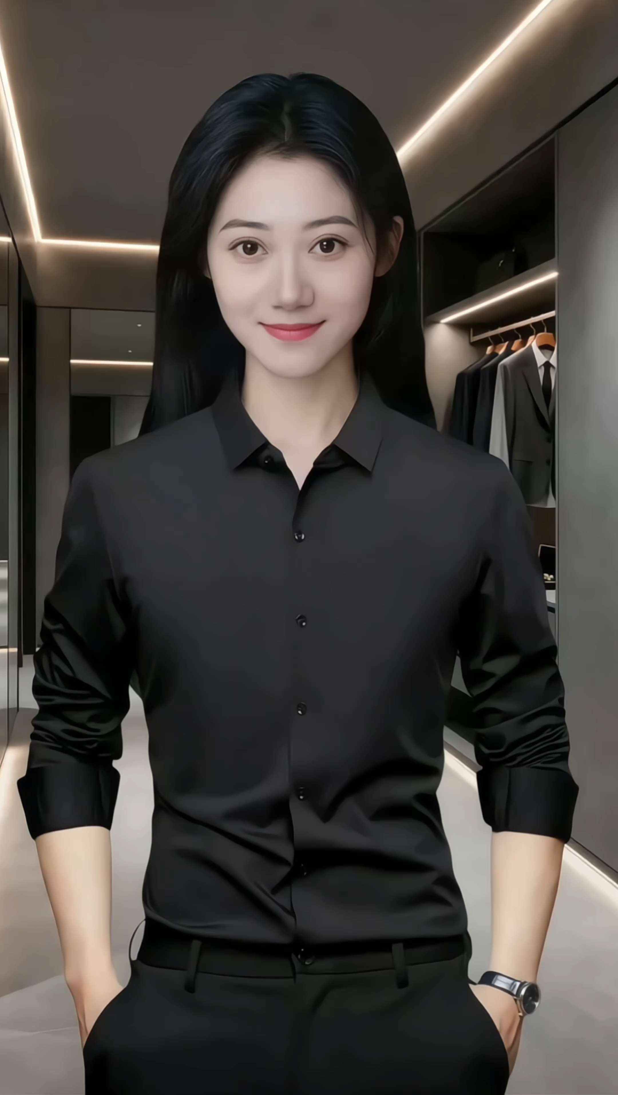 #男士穿搭 #简约大气 #男士衬衫 #加绒保暖 #商务休闲男装