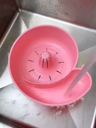 新款创意水果#蜗牛自动清洗篮 #新款蜗牛清洗篮 #生活小妙招 #创作灵感 @DOU+小助手