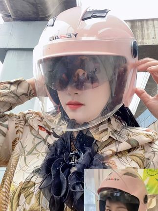 电动车头盔#骑行头盔 #四季通用#男女同款