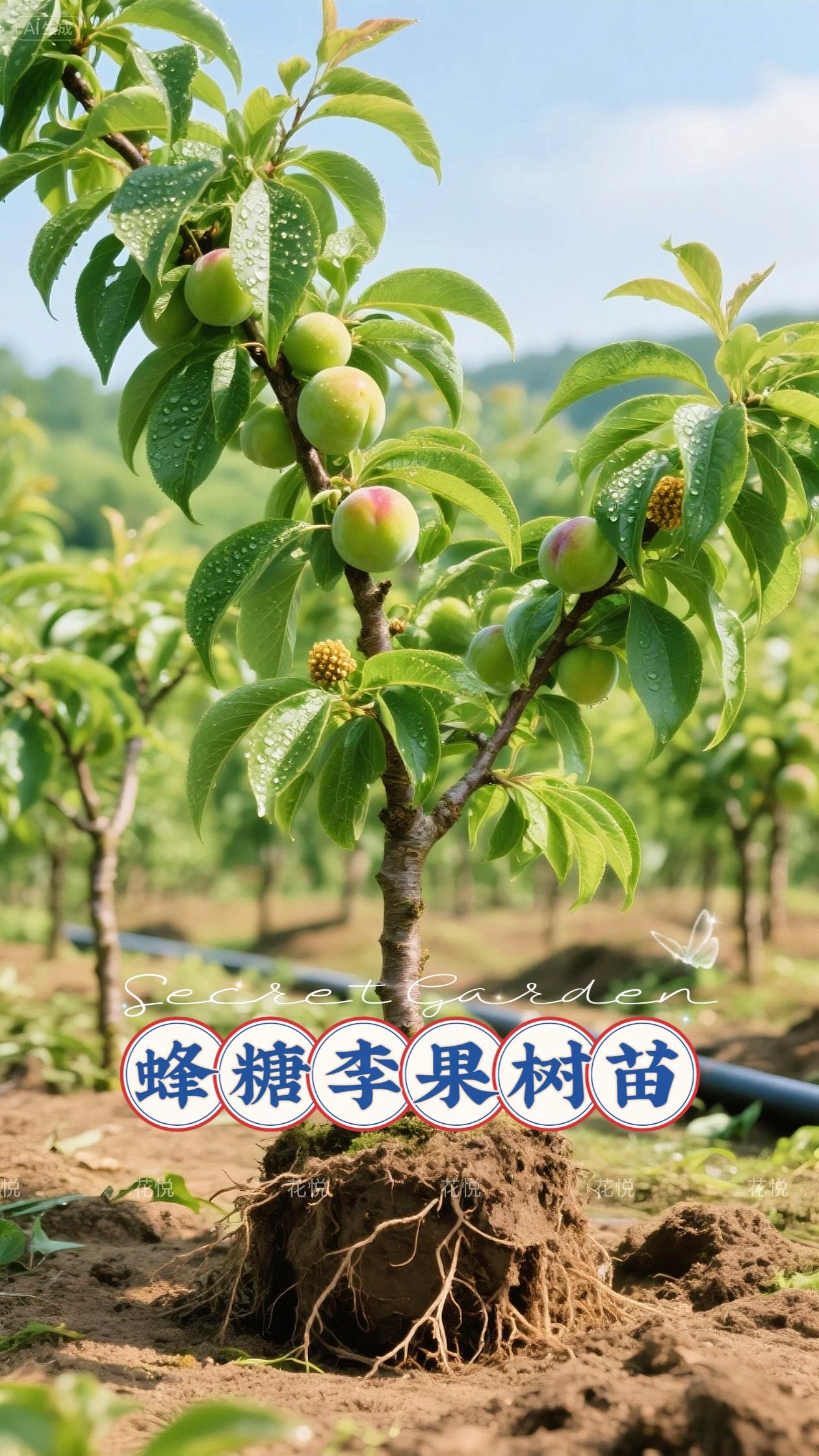 蜂糖李果树苗。蜂糖李果树苗#三农种植 #果苗供应 #果树盆栽 #新农人计划 #蜂糖李果树苗