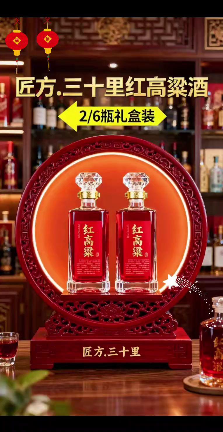 品味岁月佳酿,尽在红高粱酒!🥂✨。精选优质原料,遵循传统工艺酿造,酒液呈诱人的琥珀红色。口感醇厚绵柔,香气浓郁悠长。无论是独酌怡情,还是亲友相聚,它都能为时光增添一抹醉人的芬芳。赶快下单,开启舌尖上的美酒之旅!喝一口您就会爱上,这个价到手2瓶。美酒佳酿朋友一起!#高粱酒酿造 #送礼佳品很上档次 #高粱酒好喝不上头 #好东西一起分享上热门 #好酒推荐官 @抖加🔥上热门🔥dou+🔥热点宝