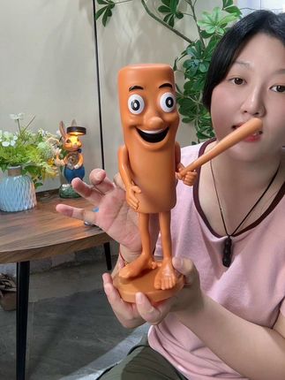 第一次见有这么大的木棍人,太惊喜了点吧##ai山海经