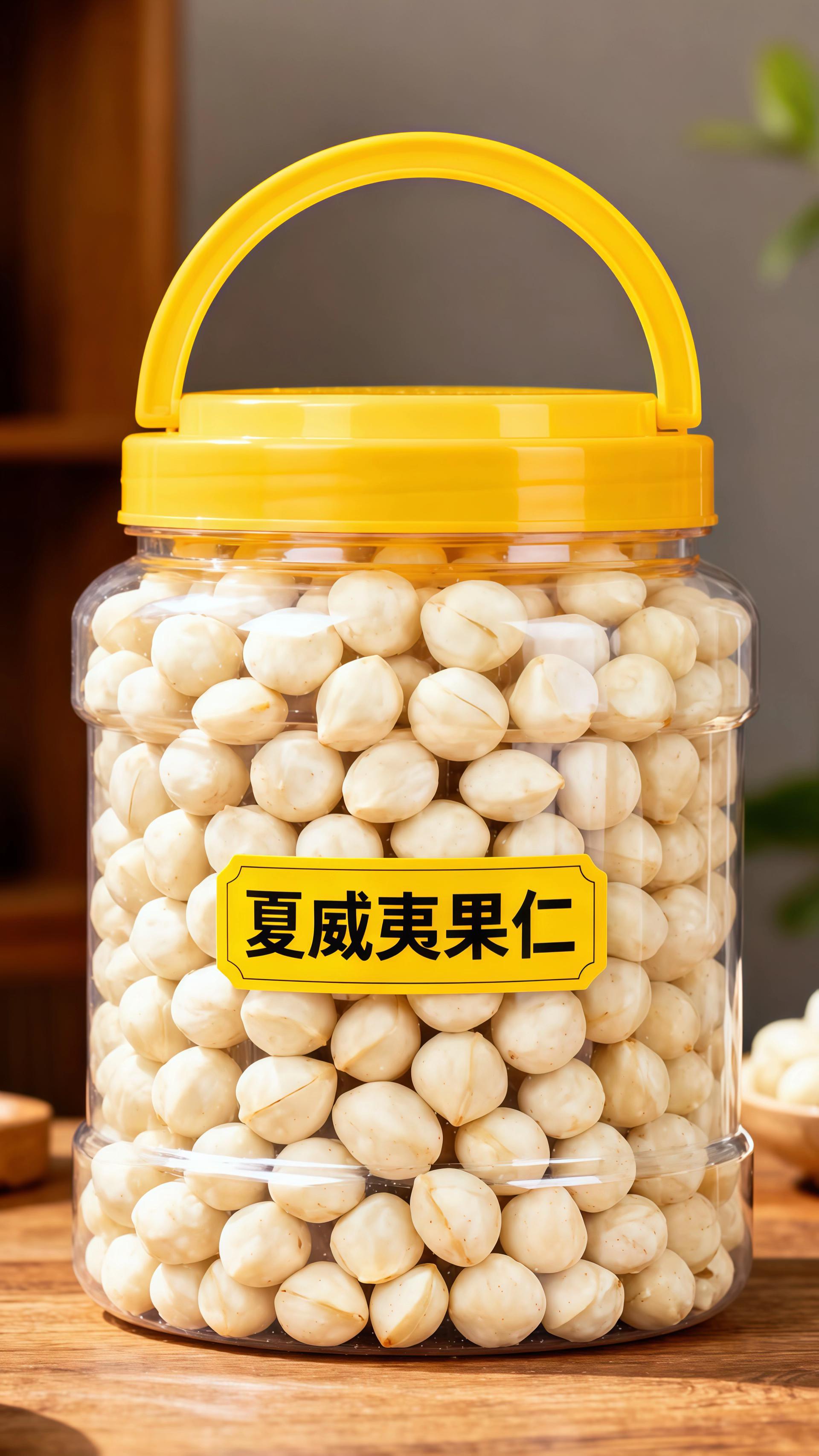 夏威夷果仁。碧根果仁像藏在硬壳里的香脆小宝藏,剥好的果仁饱满油亮。咬一口酥到心尖,带着天然的坚果甜香,单吃、拌沙拉都绝了,越嚼越有滋味~ #碧根果仁 #坚果香担当 #解馋小能手