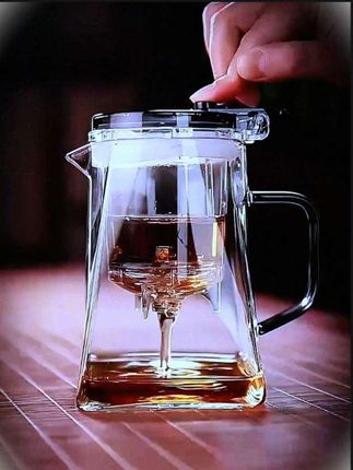 飘逸杯泡茶壶 飘逸杯泡茶壶玻璃茶具家用耐热玻璃茶水分离泡茶杯冲茶壶可拆卸内胆#玻璃茶具#飘逸杯#泡茶壶@DOU+小助手