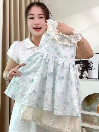 🌸女童碎花公主连衣裙来啦 2025夏季新款女童碎花连衣裙太甜啦✨!小飞袖设计俏皮可爱,碎花图案满满度假风,韩版剪裁衬得宝贝像小公主👗~无论是日常出街还是海边度假都超合适,快给家里的小宝贝安排上这条甜美又时尚的裙子吧~#高品质童装 #女童连衣裙公主裙 #女童连衣裙 #生女儿就是用来打扮的 #萌娃穿搭