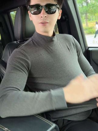 适合秋冬天穿的高品质内搭打底衫,不挑身材不挑年龄!#强烈推荐 #品质男装 #男士打底衫 #打底衫男 #好物推荐