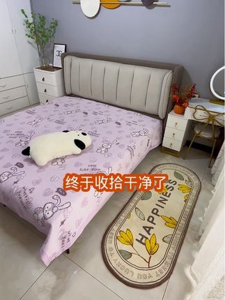 世间万般美好,都不及家的温暖,家虽然不是很大但是越住越喜欢#收拾干净了心情也跟着好起来 #温馨的小窝 #床垫保护套