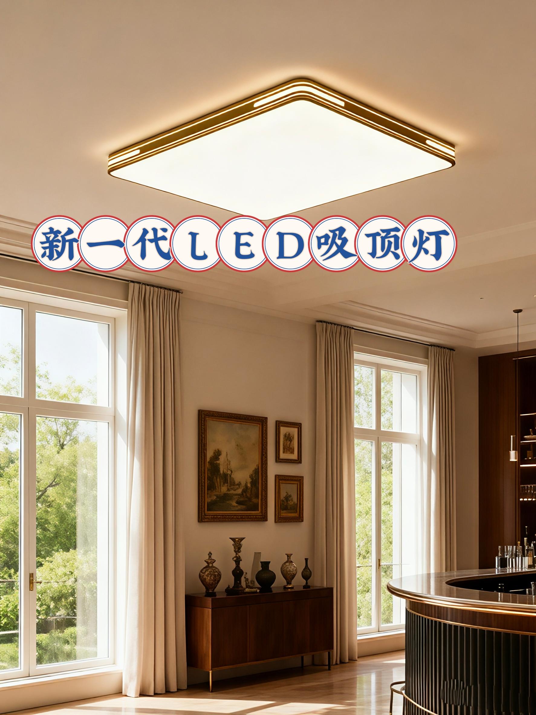 新一代LED吸顶灯。#吸顶灯 #LED灯 #家居好物 #抖音带货 #装修灵感
