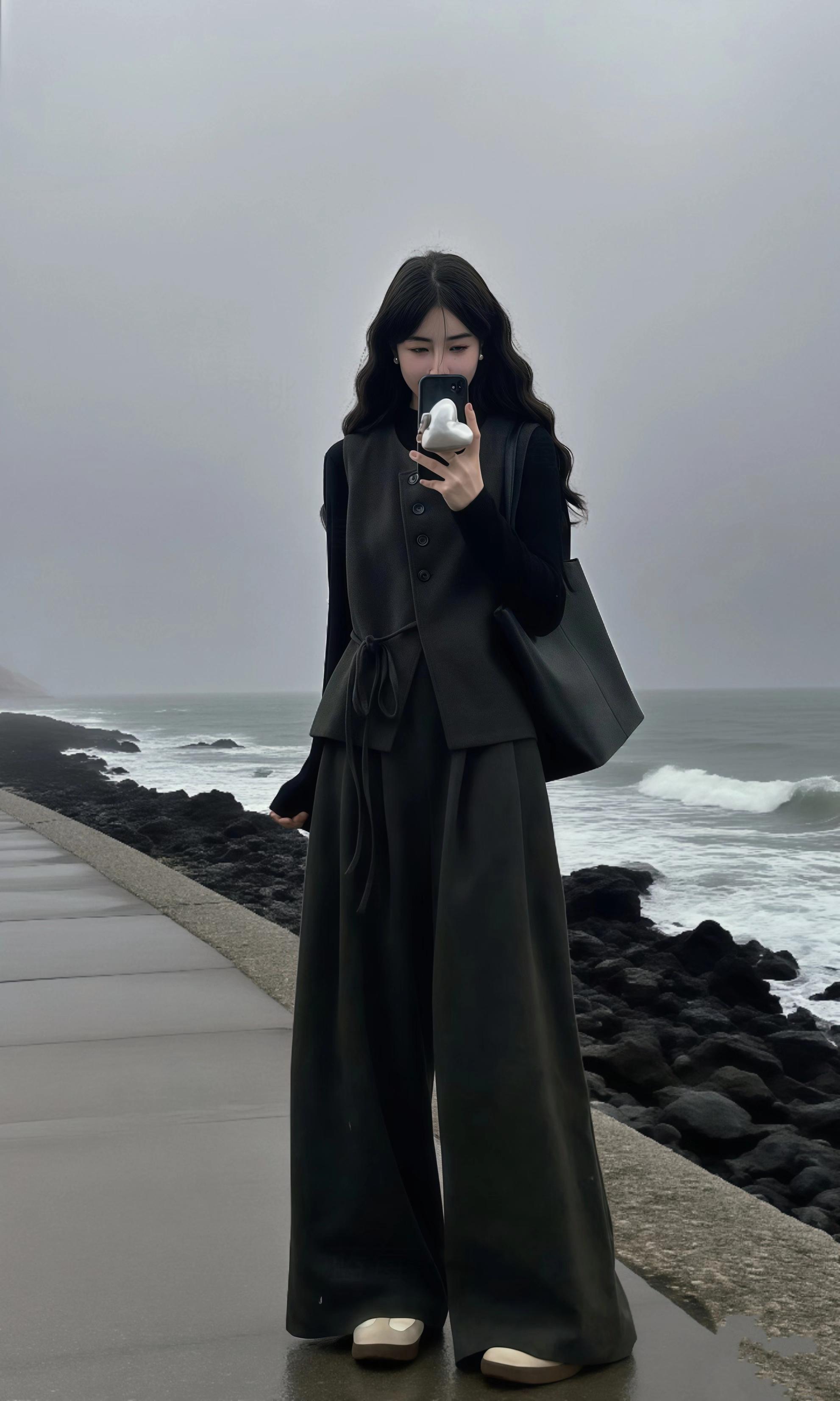 #如何通过穿搭摆脱路人感 #拿捏秋冬叠穿公式 #秋天变时髦就从韩系穿搭开始 #早秋冷冽又随性的气质穿搭