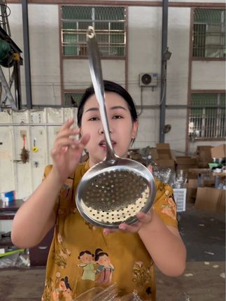 居家必备#不锈钢漏勺#漏勺推荐