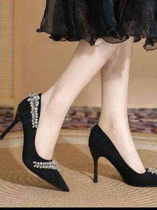 #尖头高跟鞋 #时尚高跟鞋 #你鞋真好看 #女鞋推荐 #轻奢高跟凉鞋女款