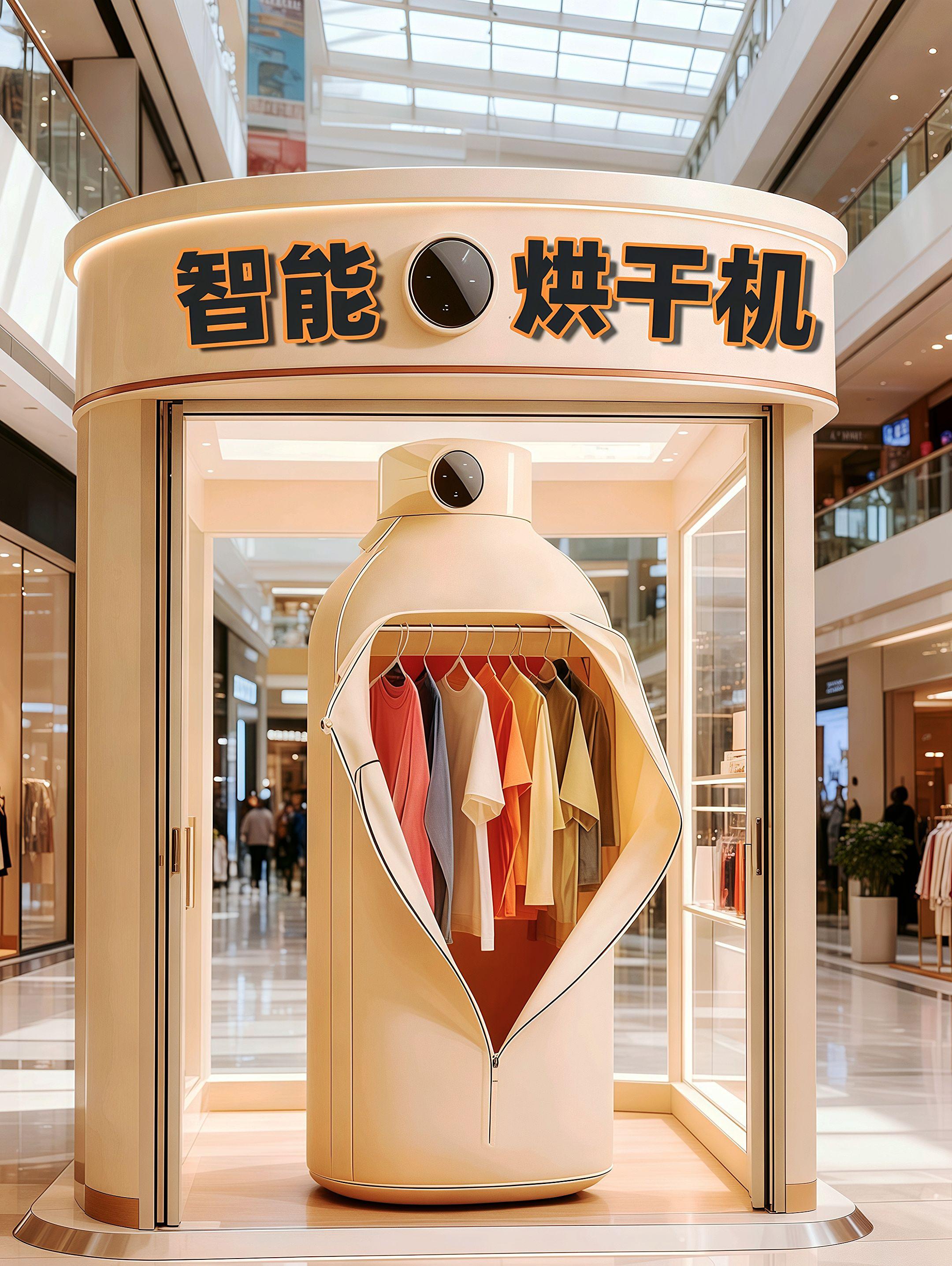 智能烘干让衣物焕新,为都市人穿搭生活带来高效优雅体验,是商场兼具实用与美学的亮眼风景。#智能烘干机 #强烈推荐 #家居好物 #好物推荐🔥 #烘干机推荐
