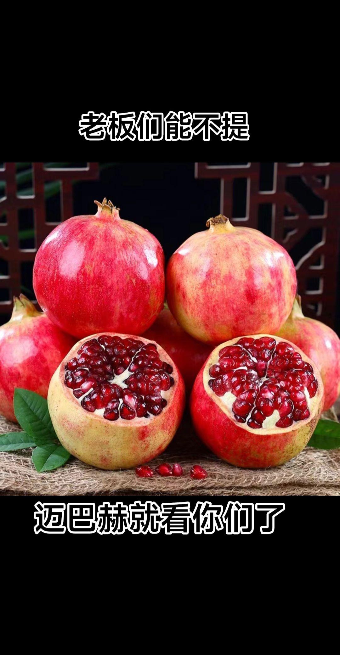 #会理石榴 #吃石榴的季节 #石榴 #石榴红了 老板们,石榴熟了,会理软籽石榴喜欢吃的赶紧来!