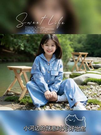 超好看的套装,孩子很喜欢,穿上很显白#套装两件套 #小仙女穿搭风格