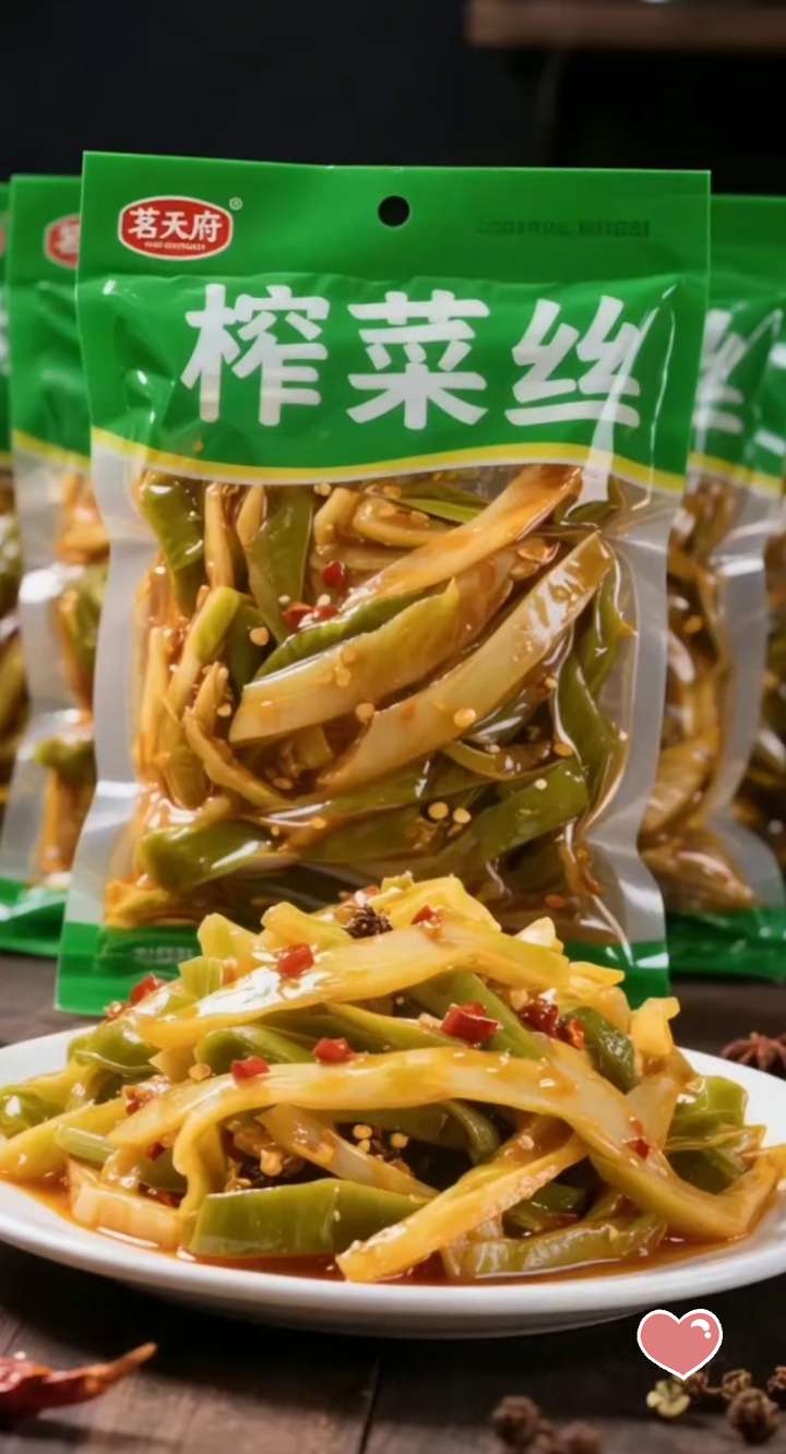 家人们谁懂啊!茗天府榨菜丝真的是干饭人的隐藏神器!开袋那股子鲜脆的香味就直往鼻子里钻,带着点微微的咸鲜,一点不齁,光闻着就忍不住咽口水。不管是配粥、下饭,还是煮面条时丢一把提味,都能让简单的餐食瞬间升级,简直是厨房和餐桌的百搭小能手,囤几包在家,干饭再也不发愁! #榨菜丝 #下饭神器 #下饭菜 #开胃菜 #美味下饭菜